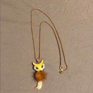 Fox necklace